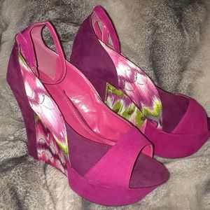 Lilliana wedge heels